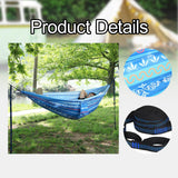 Maxbell Camping Hammock Attached Carry Bag Portable Hammock for Beach Patio Outsides blue