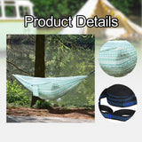 Maxbell Camping Hammock Attached Carry Bag Portable Hammock for Beach Patio Outsides green