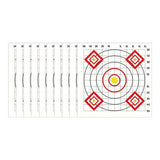 Maxbell 10x Target Papers Convenient Practice for Sport Men Women Outdoor Activities