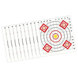 Maxbell 10x Target Papers Convenient Practice for Sport Men Women Outdoor Activities