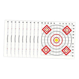 Maxbell 10x Target Papers Convenient Practice for Sport Men Women Outdoor Activities