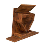 Maxbell Squirrel Feeder Box Funny Large Stable Feeding Station for Picnic Patio Yard