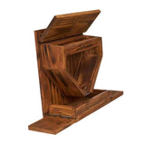 Maxbell Squirrel Feeder Box Funny Large Stable Feeding Station for Picnic Patio Yard