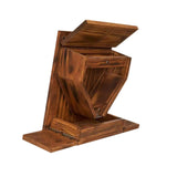 Maxbell Squirrel Feeder Box Funny Large Stable Feeding Station for Picnic Patio Yard