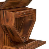 Maxbell Squirrel Feeder Box Funny Large Stable Feeding Station for Picnic Patio Yard