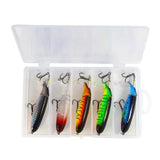 Maxbell 5x Fishing Lures Crankbait Hard Spinnerbaits Swimbaits for Pike Crappie Bass