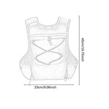 Maxbell Hydration Backpack Adjustable Fashionable Water Pack for Cycling Biking yellow