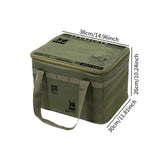 Maxbell Camping Storage Bag Oxford Cloth Duffle Bag for Outdoor Sports Travel Picnic Green