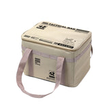 Maxbell Camping Storage Bag Oxford Cloth Duffle Bag for Outdoor Sports Travel Picnic Beige