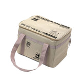 Maxbell Camping Storage Bag Oxford Cloth Duffle Bag for Outdoor Sports Travel Picnic Beige