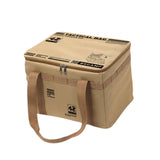 Maxbell Camping Storage Bag Oxford Cloth Duffle Bag for Outdoor Sports Travel Picnic Khaki