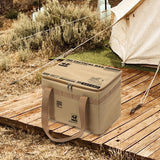 Maxbell Camping Storage Bag Oxford Cloth Duffle Bag for Outdoor Sports Travel Picnic Khaki