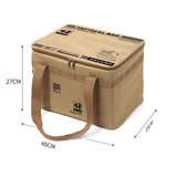 Maxbell Camping Storage Bag Oxford Cloth Duffle Bag for Outdoor Sports Travel Picnic Khaki