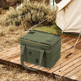 Maxbell Camping Storage Bag Oxford Cloth Duffle Bag for Outdoor Sports Travel Picnic Green 42L