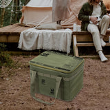 Maxbell Camping Storage Bag Oxford Cloth Duffle Bag for Outdoor Sports Travel Picnic Green 42L