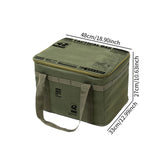 Maxbell Camping Storage Bag Oxford Cloth Duffle Bag for Outdoor Sports Travel Picnic Green 42L