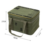 Maxbell Camping Storage Bag Oxford Cloth Duffle Bag for Outdoor Sports Travel Picnic Green 42L