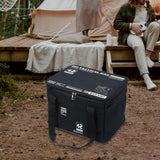 Maxbell Camping Storage Bag Oxford Cloth Duffle Bag for Outdoor Sports Travel Picnic Black