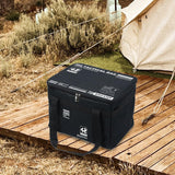 Maxbell Camping Storage Bag Oxford Cloth Duffle Bag for Outdoor Sports Travel Picnic Black