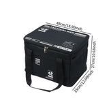 Maxbell Camping Storage Bag Oxford Cloth Duffle Bag for Outdoor Sports Travel Picnic Black