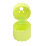 Maxbell Fly Fishing Box Mini Trash Can Zippered Dust Box Bin for Park Picnic Outdoor Fruit green