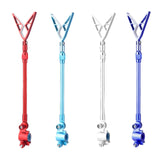 Maxbell Fishing Rod Holder Retractable Portable Multifunction Fishing Pole Bracket Rack Rose Blue