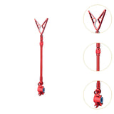 Maxbell Fishing Rod Holder Retractable Portable Multifunction Fishing Pole Bracket Rack Rose Blue