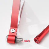 Maxbell Fishing Rod Holder Retractable Portable Multifunction Fishing Pole Bracket Rack Rose Blue