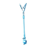 Maxbell Fishing Rod Holder Retractable Portable Multifunction Fishing Pole Bracket Rack Sky Blue