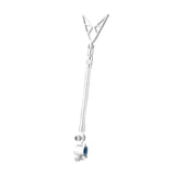 Maxbell Fishing Rod Holder Retractable Portable Multifunction Fishing Pole Bracket Rack Titanium gold silver