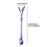 Maxbell Fishing Rod Holder Retractable Portable Multifunction Fishing Pole Bracket Rack Dark Blue