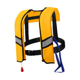 Maxbell Snorkel Vest Automatic Inflatable Safe Vest for Snorkeling Boating Outdoor Yellow