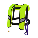 Maxbell Snorkel Vest Automatic Inflatable Safe Vest for Snorkeling Boating Outdoor Green
