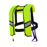 Maxbell Snorkel Vest Automatic Inflatable Safe Vest for Snorkeling Boating Outdoor Green