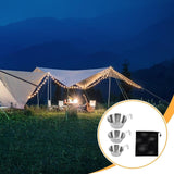 Maxbell 3Pcs Camping Bowls with Mesh Bag Compact Cups for Kitchen BBQ Outdoor Non Folding Handle