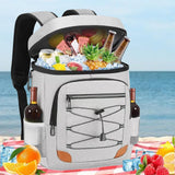 Maxbell Camping Cool Backpack Leakproof Travel Cool Bag for Lunch Camping Hiking