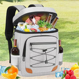 Maxbell Camping Cool Backpack Leakproof Travel Cool Bag for Lunch Camping Hiking