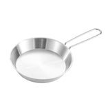 Maxbell Stainless Steel Camping Fry Pan Folding Handle Lightweight Portable Cookware 16cm