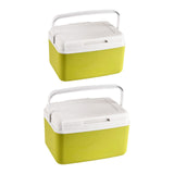 Maxbell Insulated Cooler Box Personal Fridge Car Refrigerator for Boat Beach Outdoor 6L