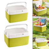Maxbell Insulated Cooler Box Personal Fridge Car Refrigerator for Boat Beach Outdoor 6L