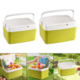 Maxbell Insulated Cooler Box Personal Fridge Car Refrigerator for Boat Beach Outdoor 6L
