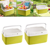 Maxbell Insulated Cooler Box Personal Fridge Car Refrigerator for Boat Beach Outdoor 6L