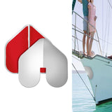 Maxbell 2x Boat Bow Guards Stainless Steel Mirror Polished Finish for Protection