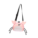 Maxbell Mesh Beach Bag Crab Shaped Summer Vacation Boys Girls for Holding Beach Toys