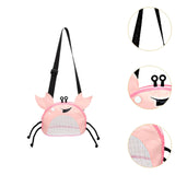 Maxbell Mesh Beach Bag Crab Shaped Summer Vacation Boys Girls for Holding Beach Toys