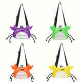 Maxbell Mesh Beach Bag Crab Shaped Summer Vacation Boys Girls for Holding Beach Toys
