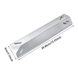 Maxbell Heat Plate Shield Easy to Easy to Easy to Install Flavor Bar Replace for Grill