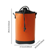 Maxbell Climbing Rope Bag Camping Waterproof Outdoor Sports Equipment Rope Organizer Orange