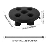 Maxbell Pool Beer Drink Holder Pool Accessories Floating Tray for Beach Party Adults