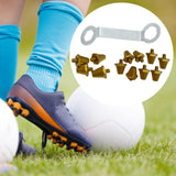 Maxbell 12x Football Boot Studs Stable with Wrench Professional Football Shoe Spikes